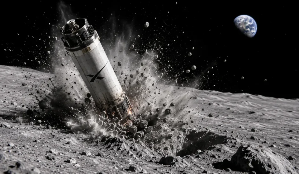 SpaceX Rocket Crash Moon: Four-Ton Falcon 9 Stage Hits the Moon