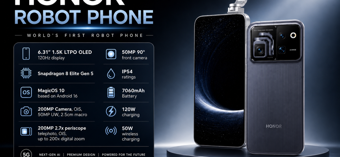 Honor Robot Phone 2026