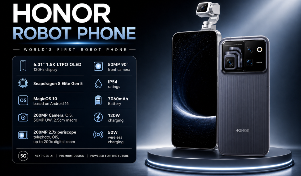 Honor Robot Phone 2026